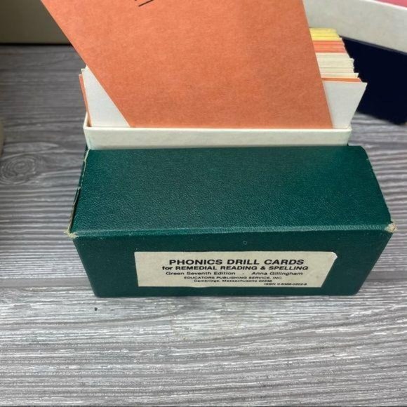 vintage descripto cards for adults with aphasia & phonics books - Picture 2 of 8